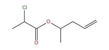 4-Penten-2-yl 2-chloropropanoate